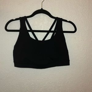 Lululemon black sports bra